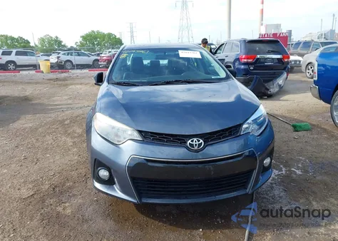 2016 Toyota Corolla S Plus из США, поврежденный, VIN 2T1BURHE3GC496154